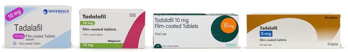 Tadalafil brands